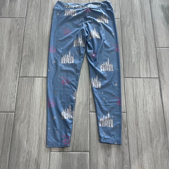 Walt Disney World Parks Women’s MD Cinderella’s Castle Graphic Pajama Pants - Picture 4 of 6